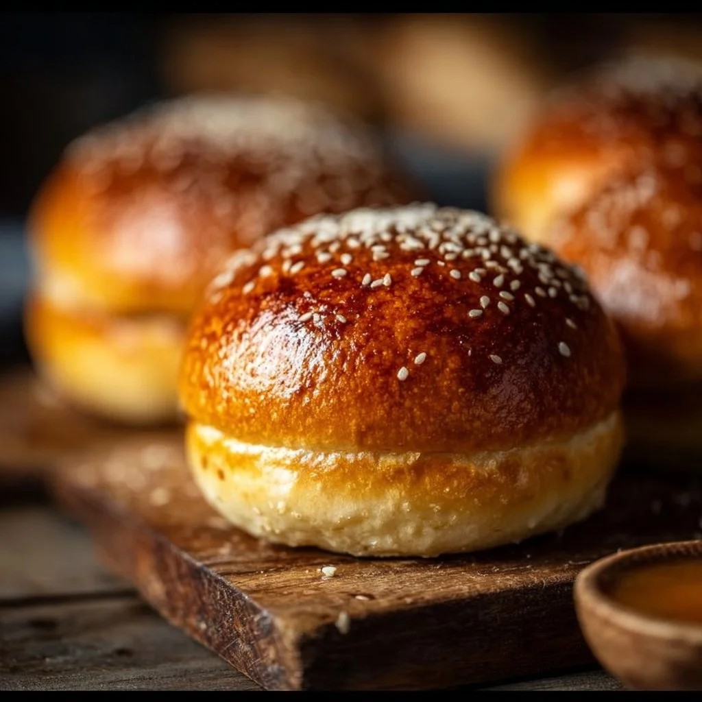 Gluten-Free Brioche Burger Buns