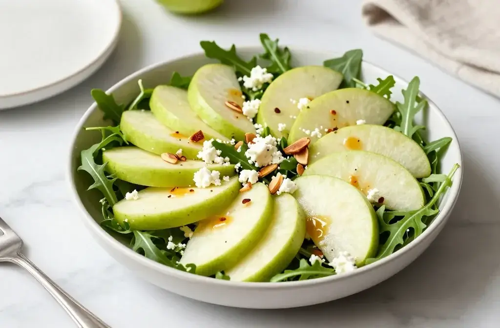 Apple Feta Arugula Spring Salad: Sunshine in a Bowl