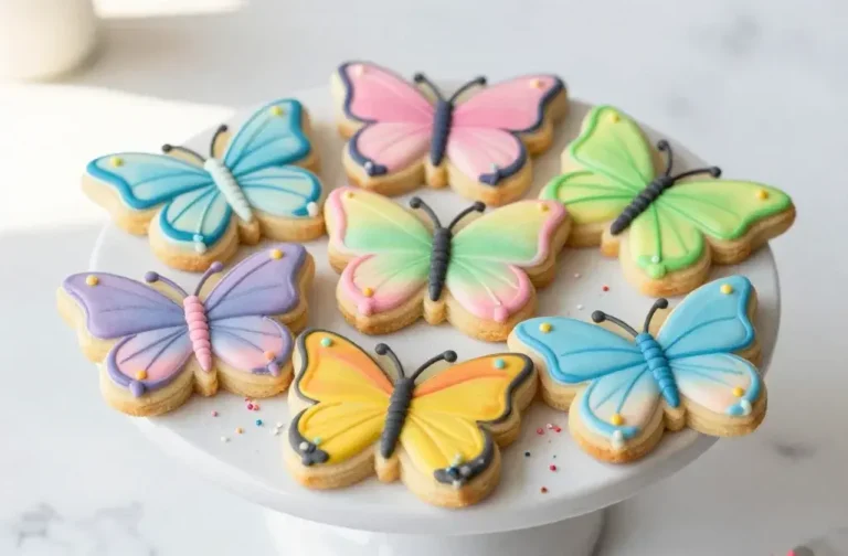 Spring Butterfly Sugar Cookies Decorated Ideas: Whimsy in Sugar