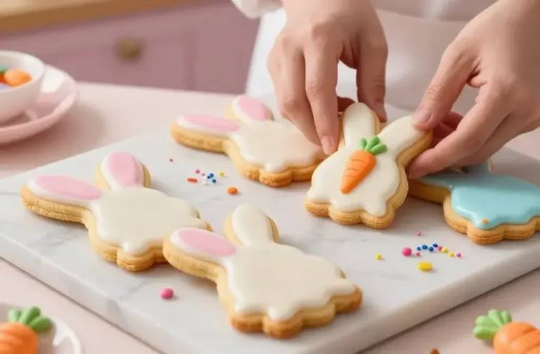 Easter Bunny Sugar Cookies Decorated: Cute & Easy Easter Treats