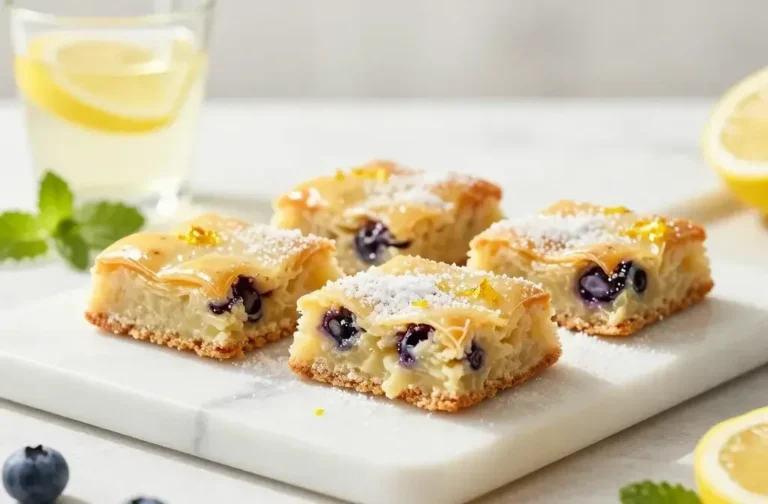 Blueberry Lemon Spring Sugar Cookie Bars: Sunshine in Bars