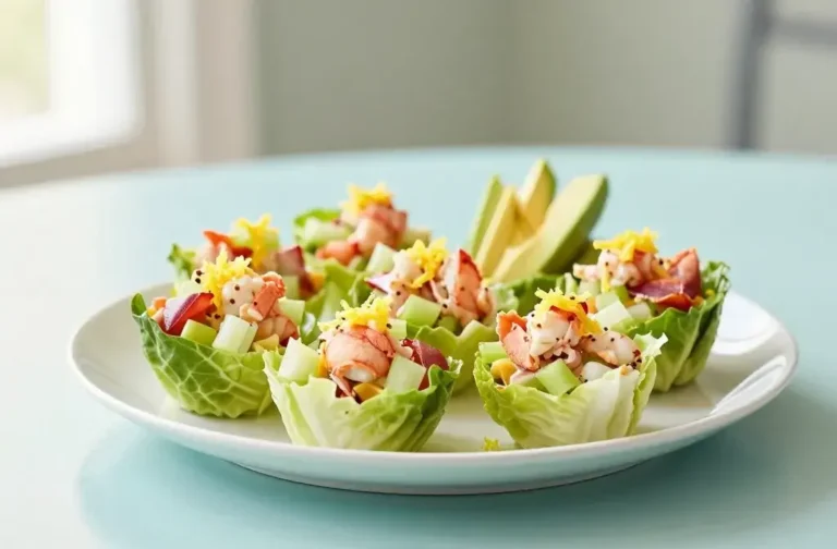 Lobster Salad Lettuce Cups: Crunchy Ocean Luxe