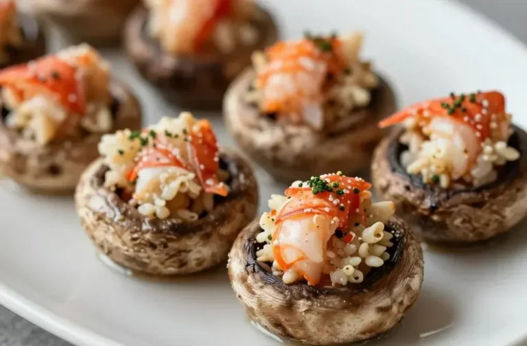 Lobster Stuffed Mushrooms Appetizer: Ultimate Bite Sized Luxury