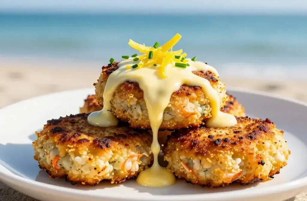 Leftover Lobster Cakes with Lemon Aioli: Crispy Summer Bite