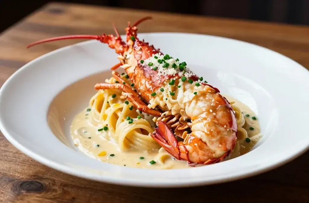 Butter Lobster Pasta with Chives and Parmesan: Instant Wow