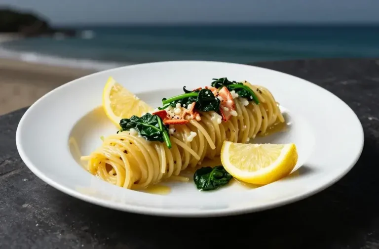 Lobster Linguini with Spinach and Lemon: Coastal Luxury Made Easy
