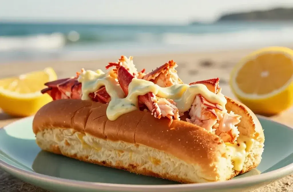 Classic Maine Lobster Roll with Lemon Mayo: Summer Bliss