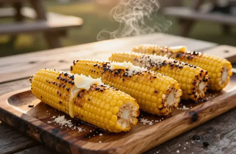 Side Dish Cookout: Garlic Parmesan Corn Picks