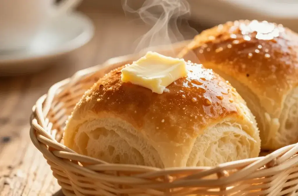 Starchy Sides: Buttered Dinner Rolls — Cozy Carbs That Shine