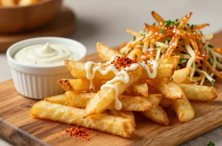 Burger Bar Sides: Copycat Fries Sauce Slaw—Ultimate Crunch Trio
