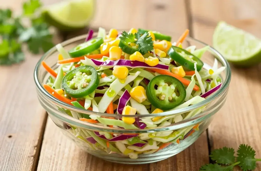 Mexican Coleslaw Cabbage Salad: Crunchy Vacation Vibes