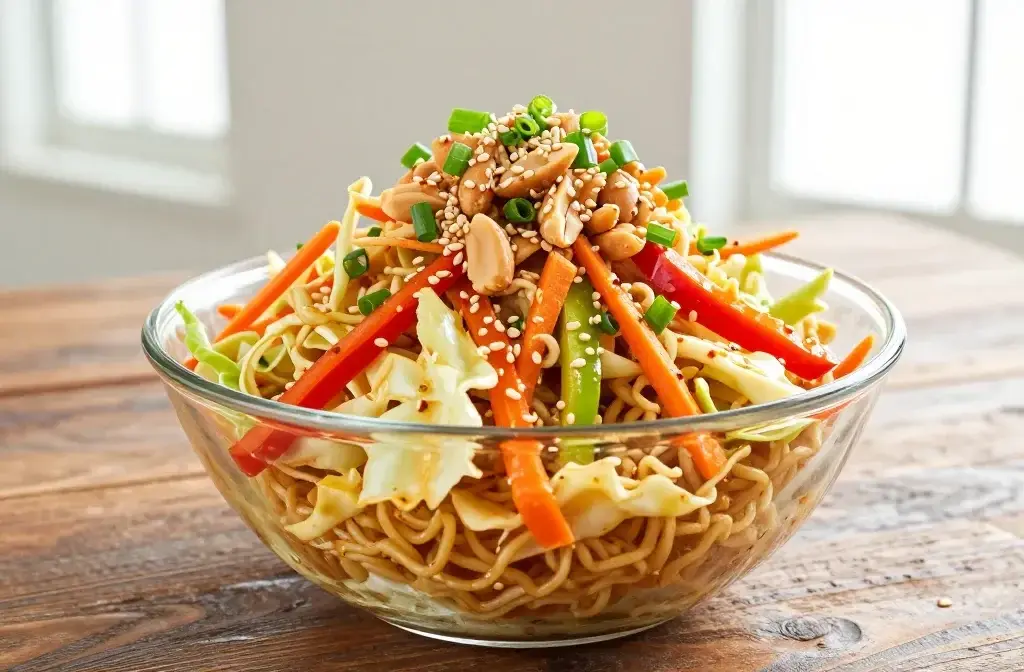 Best Ramen Noodle Salad for Potluck: Crunchy Crowd-Pleaser