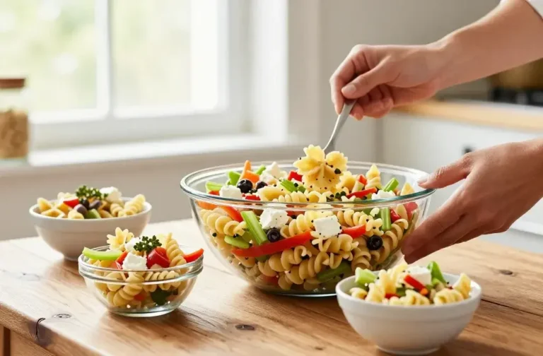 Cold Pasta Salad for a Crowd: the Make-Ahead Mvp