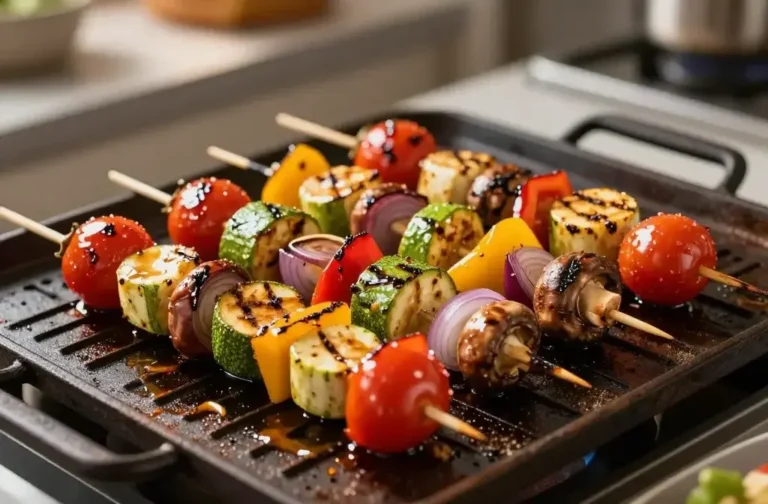 Low Carb Grilled Veg Skewers: Sizzle Your Side Dishes