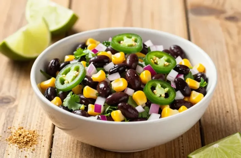 Spicy Black Bean Corn Salsa: Summer in a Bowl