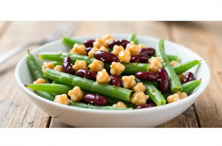 Three-Bean Salad with Vinegar: Bright Crunch in Minutes