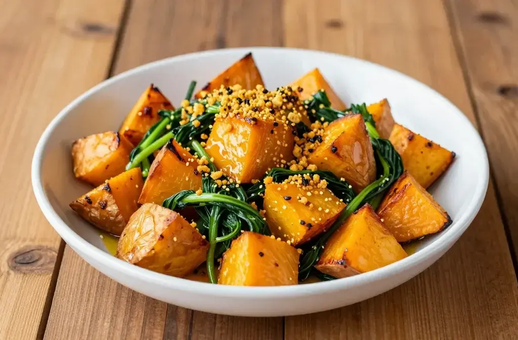 Roasted Sweet Potato Salad: Easy Colorful Crunch