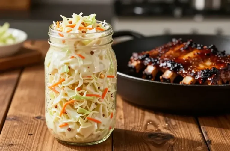 Creamy Coleslaw for Ribs: Crunchy Candy Slaw Magic