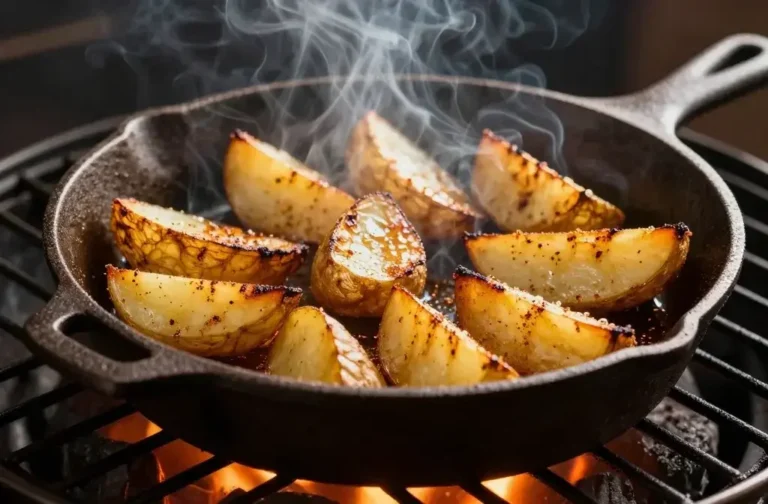 Baked Potato Wedges for the Grill: Crispy, Smoky Perfection