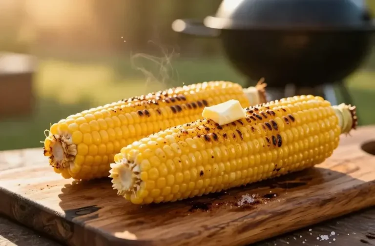 Grilled Corn on the Cob with Butter: Summer’S Glow