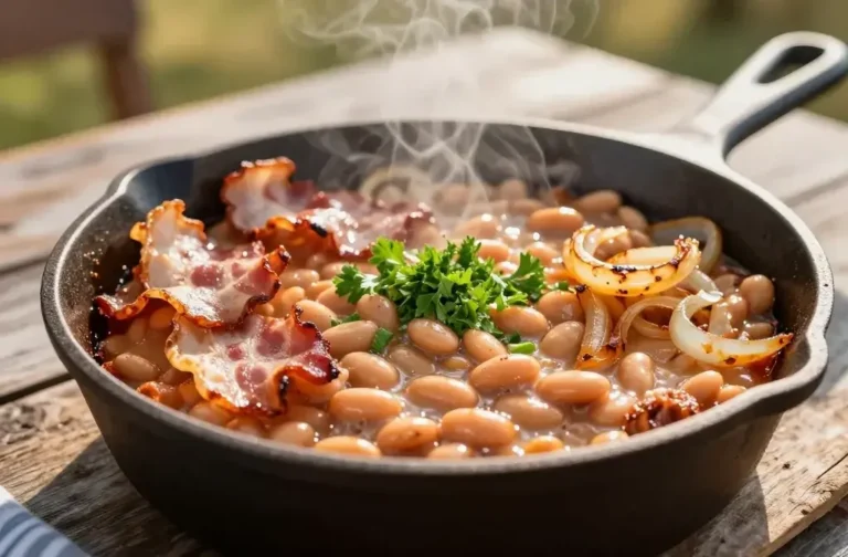 Creamy Bacon Baked Beans for a Cookout: Crowd-Pleaser Recipe Rocks