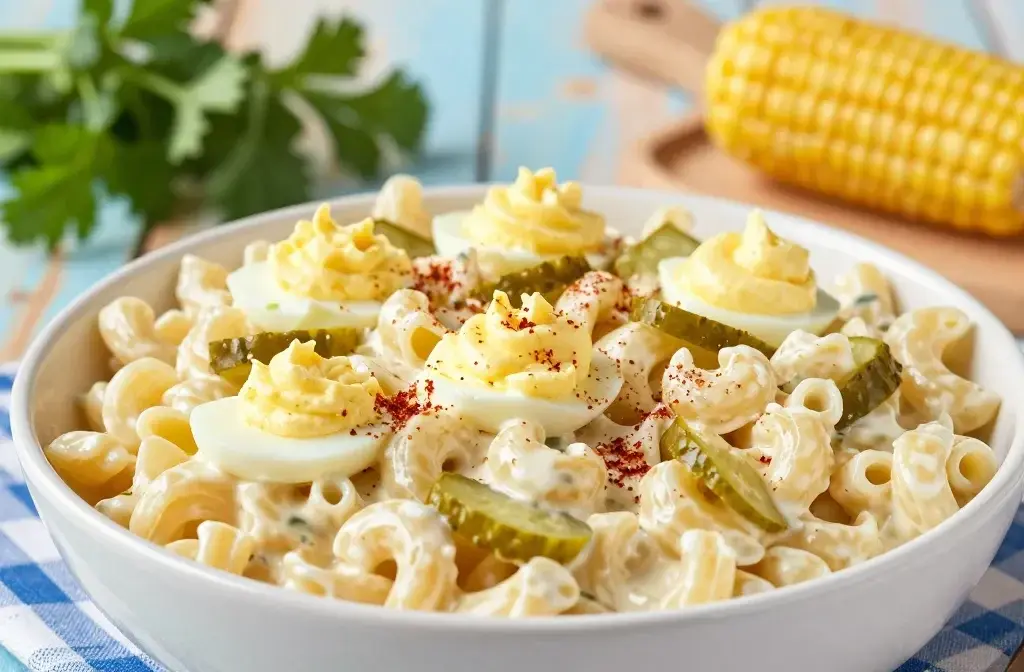 Creamy Deviled Egg Macaroni Salad: Picnic-Perfect Creaminess Unleashed
