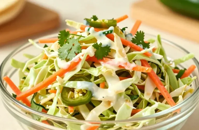 Creamy Mexican Slaw Salad for Tacos: Crunchy to Creamy Delight Unleashed