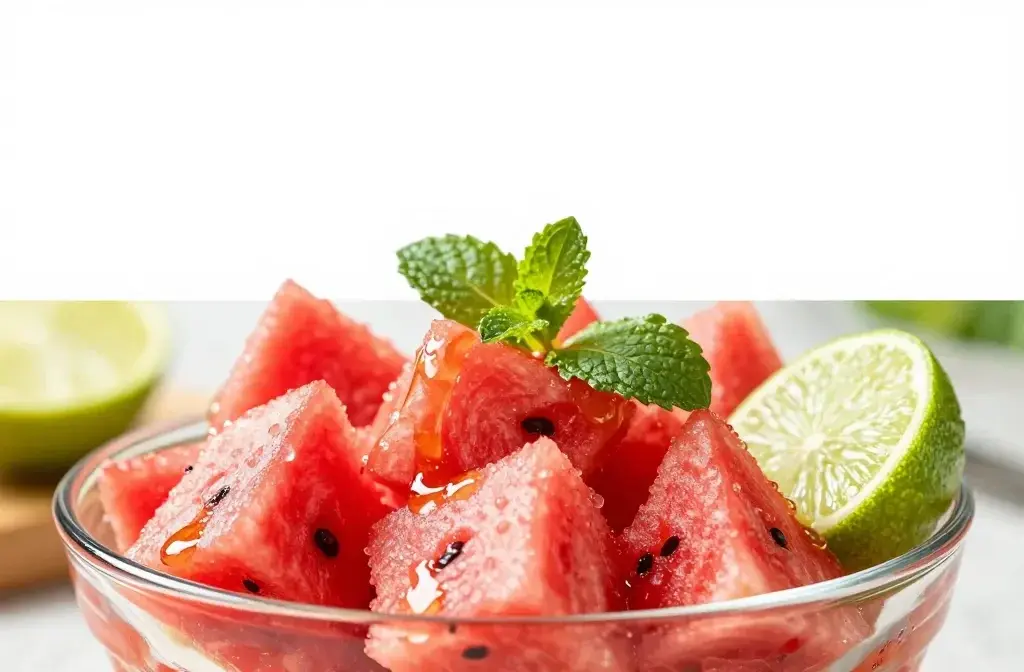 Watermelon Fruit Salad with Lime: Summer Sings in a Bowl — Quick Zing!