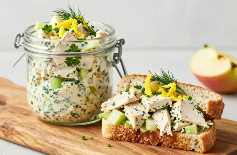 Herby Chicken Salad Filling Sandwiches: Flavor Boost