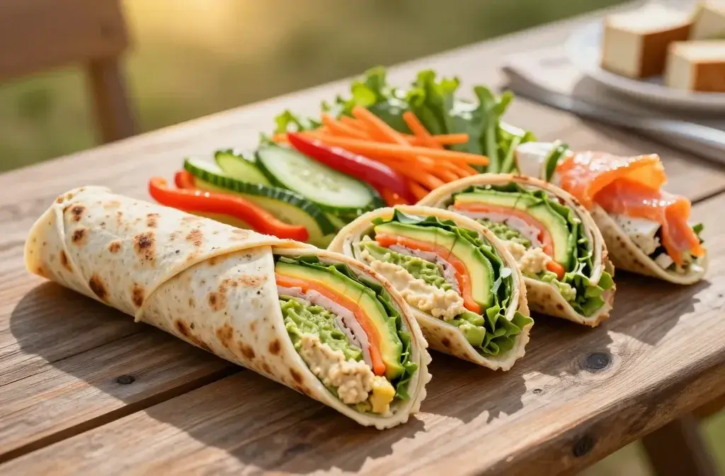 Healthy Picnic: Veggie Pinwheel Bento for Summer Snacking