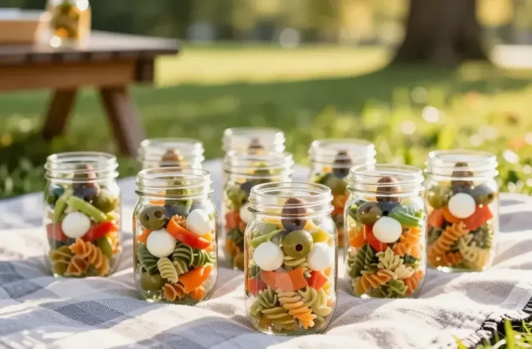 Foods for Picnic Ideas: Pasta Salad Jar to Wow Outdoors