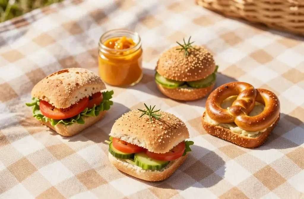 Picnic Date Food: Mini Sandwich Trio That Charms