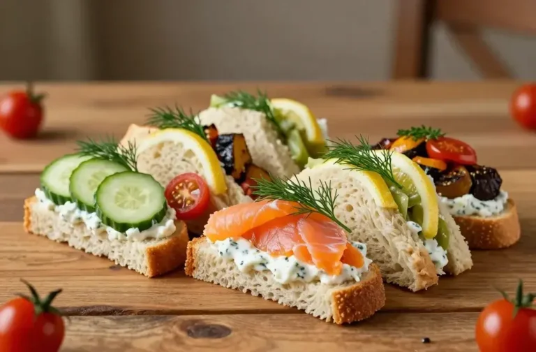 Simple Finger Sandwich Platter: Party-Perfect Bites