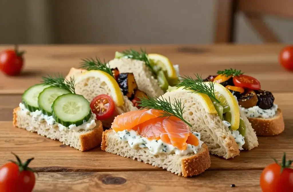 Simple Finger Sandwich Platter: Party-Perfect Bites