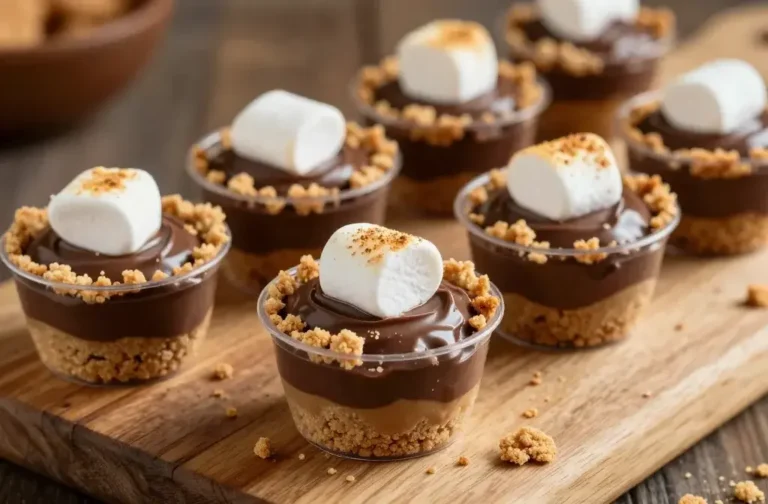 No-Bake S’Mores Dessert Cups: Easy, No-Oun Heat? Not Needed