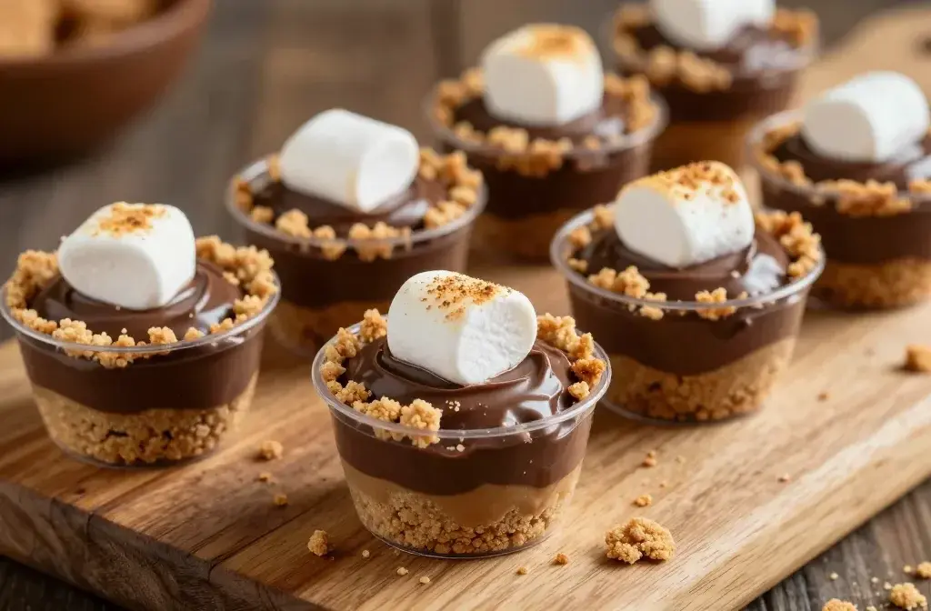 No-Bake S’Mores Dessert Cups: Easy, No-Oun Heat? Not Needed