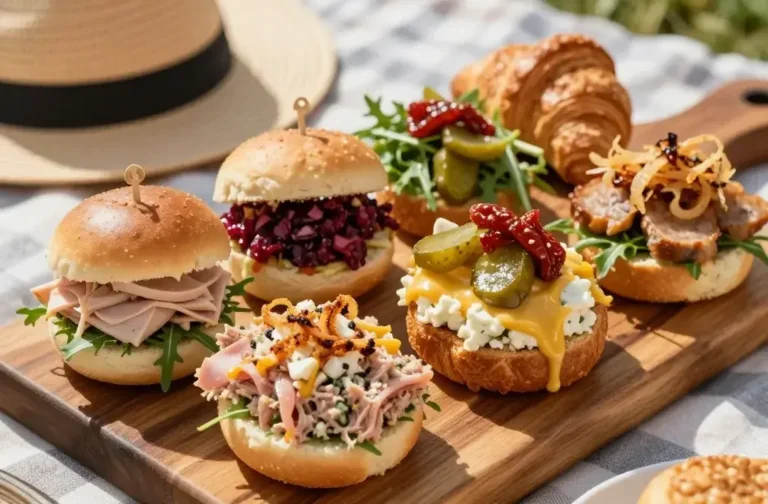 Mini Sandwich Picnic Platter: Tiny Bites, Big Flavor