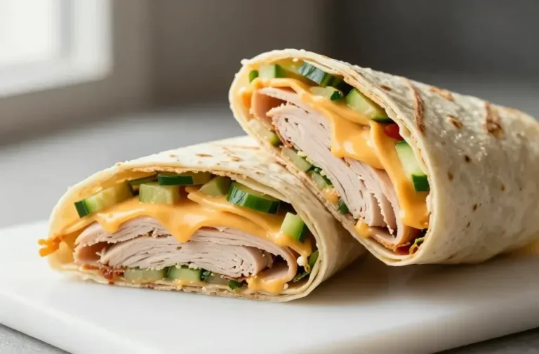 Turkey and Cheese Sandwich Spirals: Snackable Spin Magic