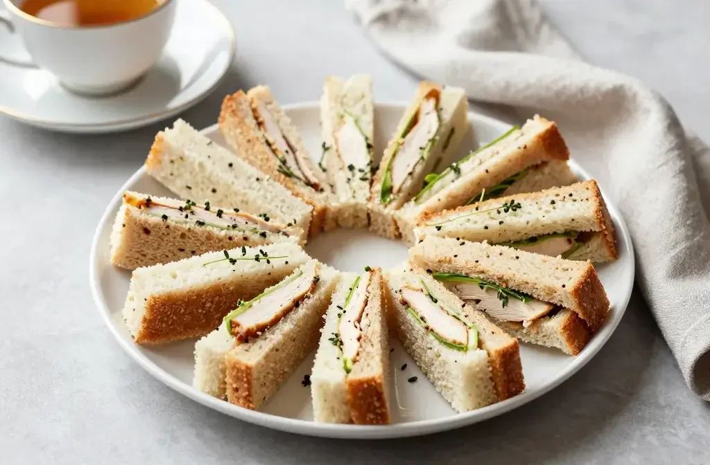 Chicken Salad Tea Sandwiches: Elegant Bites in Minutes