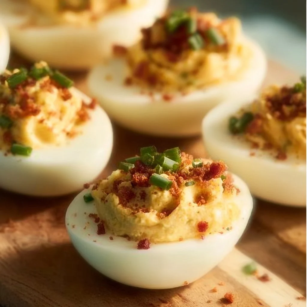 Loaded Deviled Eggs