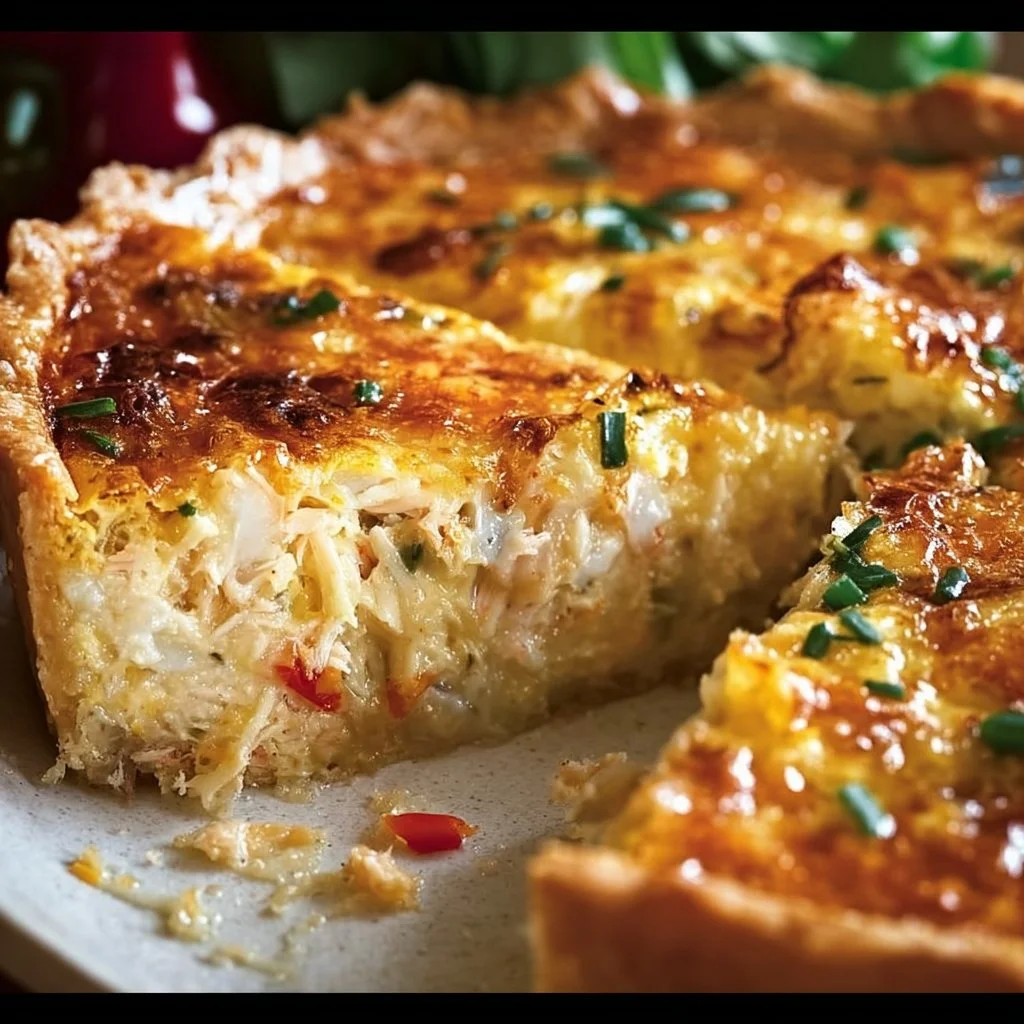 Martha Stewart’s Crab Quiche