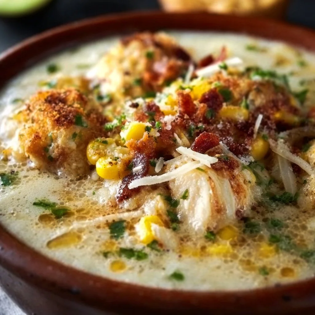 Mexican Street Corn White Chicken Chili