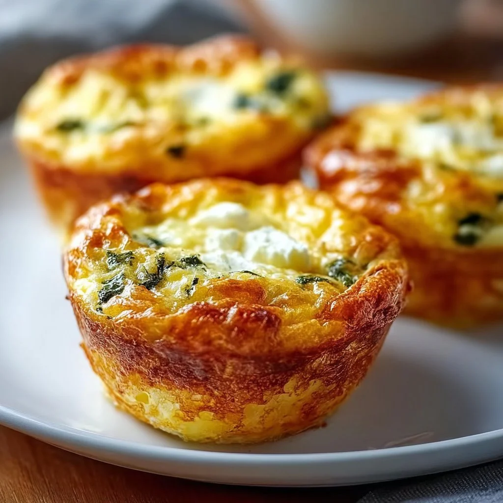 Delicious quick and healthy egg muffins baked in muffin tins