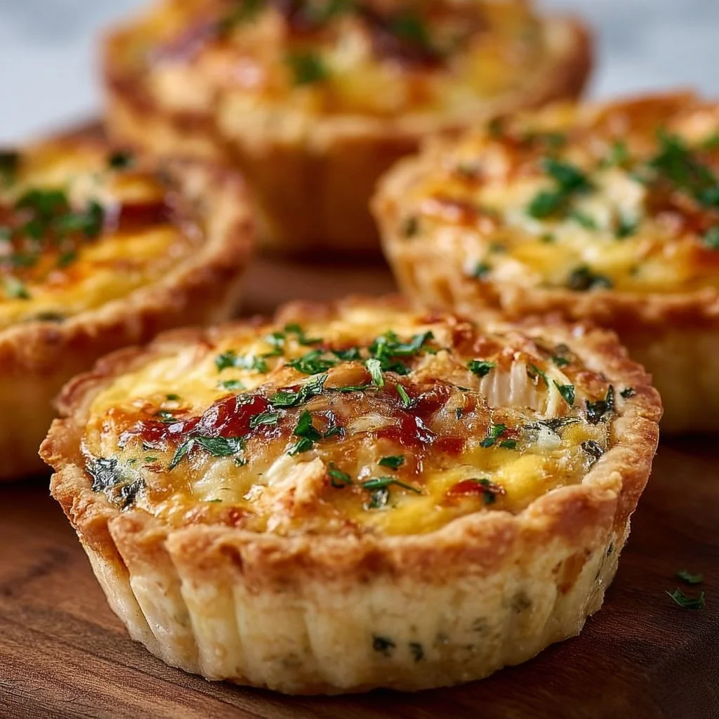 Quick Mini Chicken Quiches