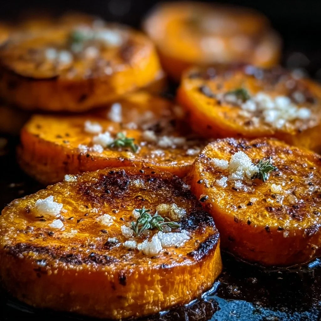 Roasted Sweet Potato Rounds