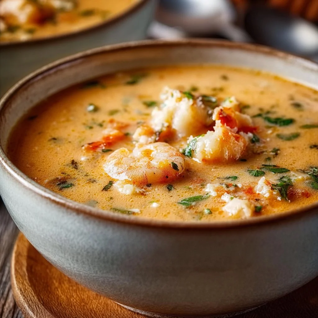 Shrimp and Crab Seafood Bisque