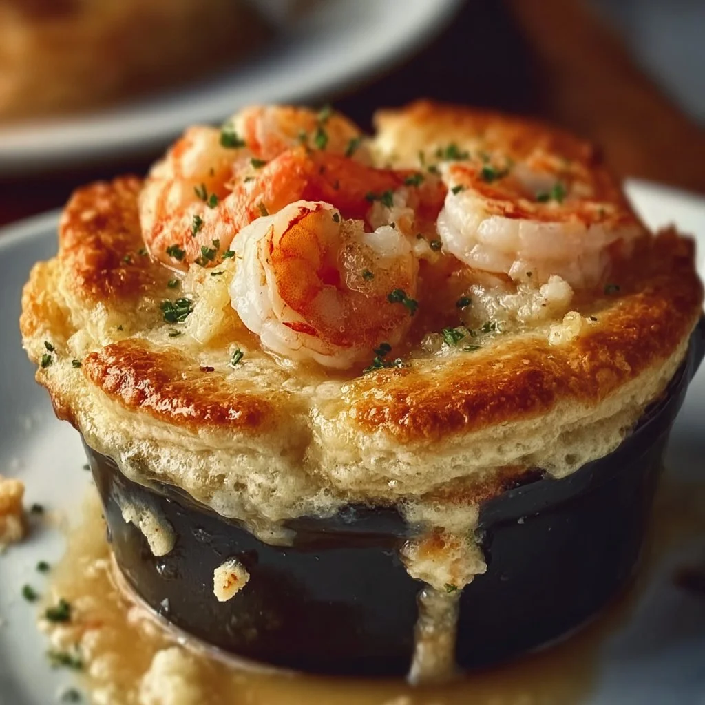 Shrimp & Lobster Biscuit Pot Pie