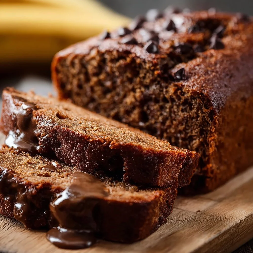 Ultimate High Protein Chocolate Banana Bread