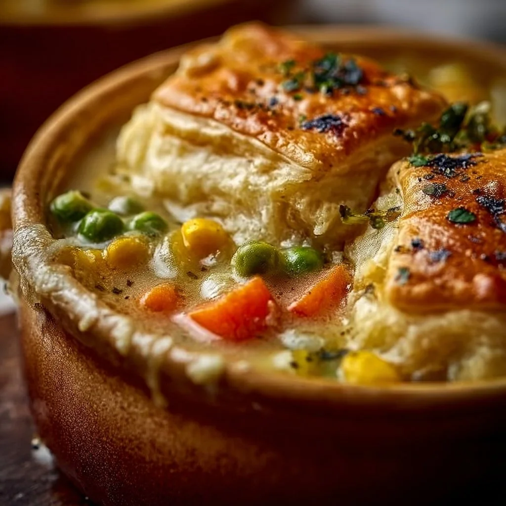 Veggie Pot Pie Soup