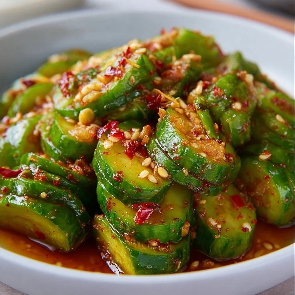 Asian Spicy Cucumber Salad